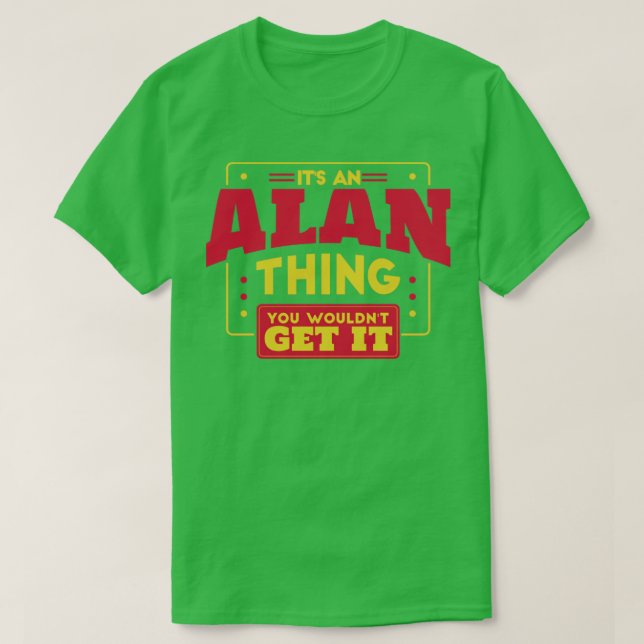 Alan T-Shirt (Design Front)