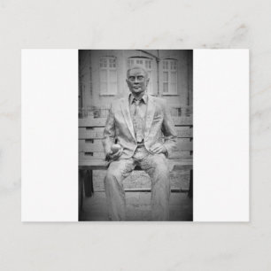 Alan Turing, OBE. The Father of Modern Computing Postcard