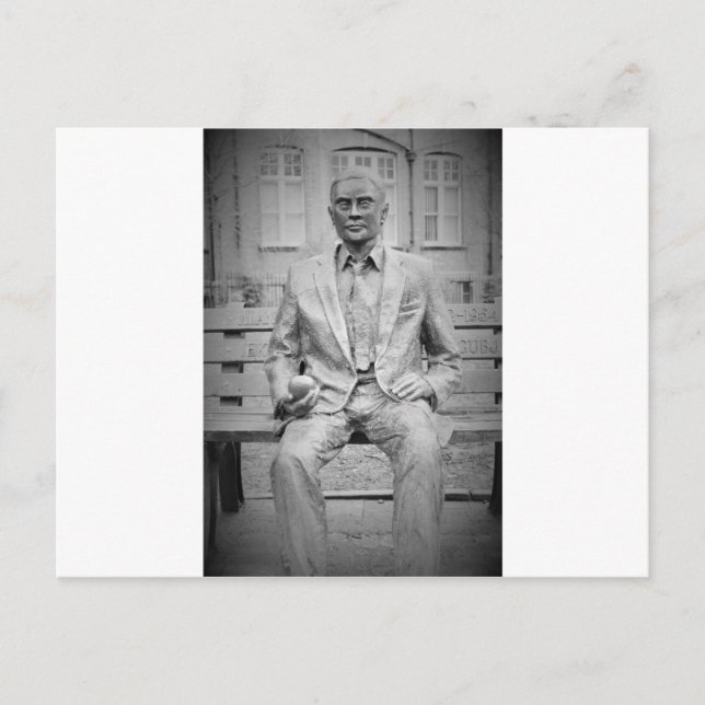 Alan Turing, OBE. The Father of Modern Computing Postcard (Front)