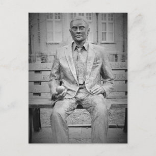 Alan Turing, OBE. The Father of Modern Computing Postcard