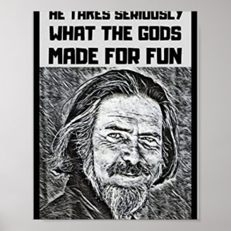 Alan Watts Poster