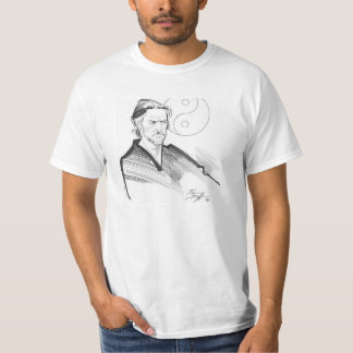 Alan Watts Yin Yang t shirt