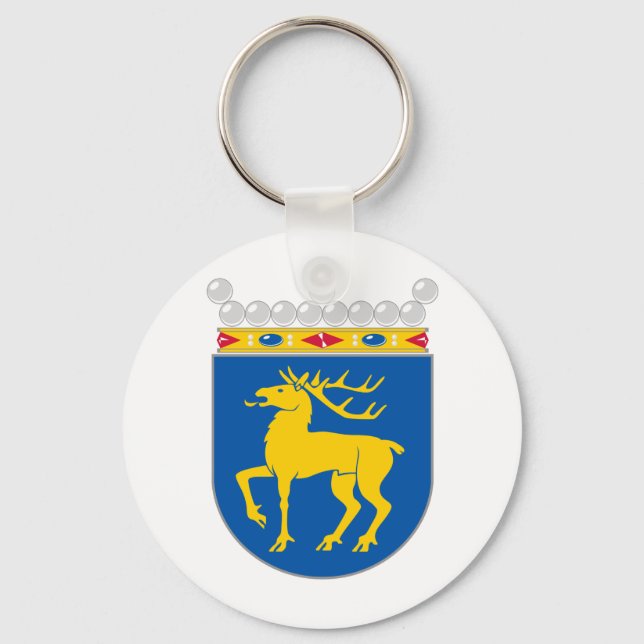 Åland Coat of arm AX Keychain (Front)