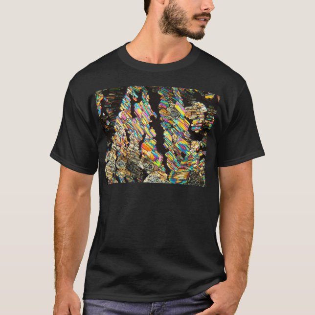 Alanine Amino Acid under a Microscope T-Shirt (Front)
