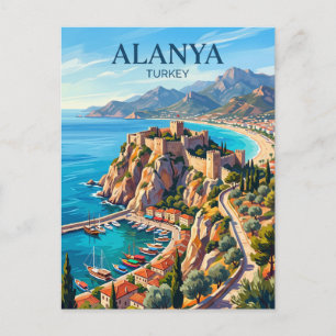 Alanya Turkey Postcard