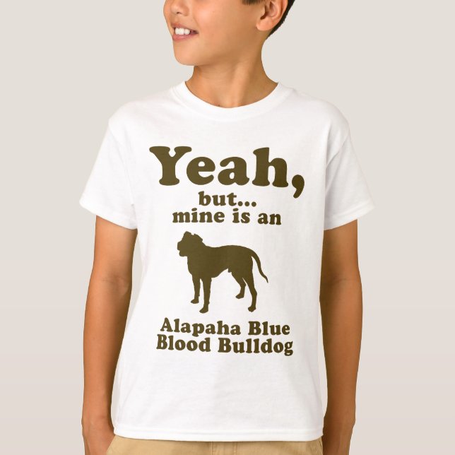 Alapaha Blue Blood Bulldog T-Shirt (Front)