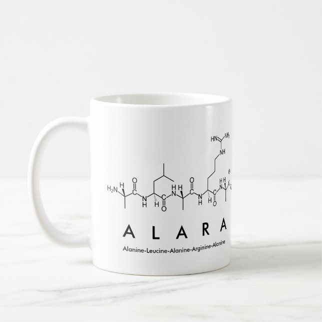 Alara peptide nom mug (Gauche)