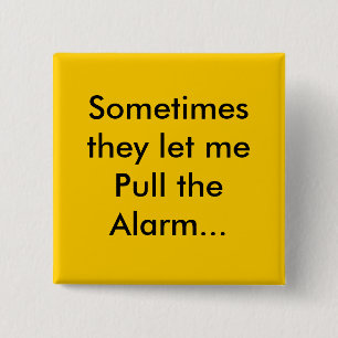 alarm 2 inch square button