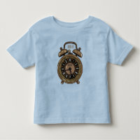 Alarm clock cartoon illustration