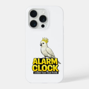 Alarm Clock Cockatoo iPhone 15 Pro Case