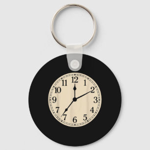 Alarm Clock Costume Shirt Funny Lazy Halloween Keychain