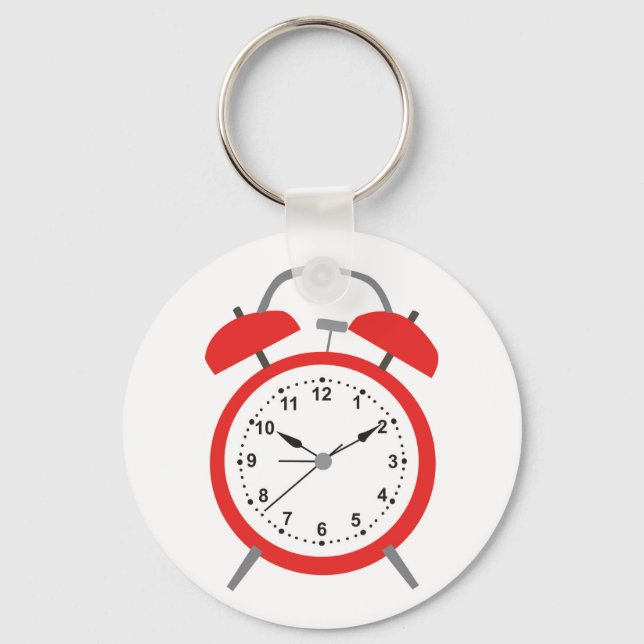 Alarm Clock Keychain (Front)