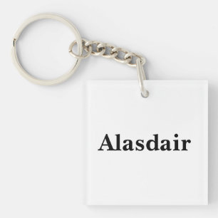 Alasdair Mens Name, Keychain