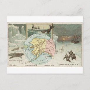 Alaska, 1889 vintage card