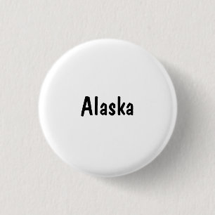 Alaska 1 Inch Round Button
