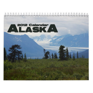 Alaska 2012 calendar