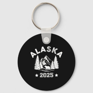 Alaska 2025 Cruisin Together Cruise Family 2 Sided Keychain