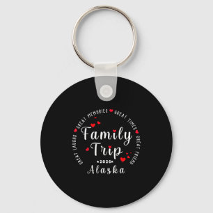 Alaska 2026 Vacation Family Matching Keychain