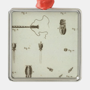 Alaska 3 metal ornament