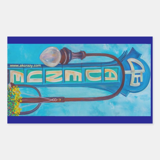 Alaska 4th Ave. Autocollant Marquee (Devant)