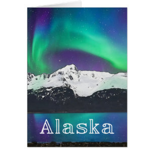 Alaska Aurora - 5" x 7" Art Card