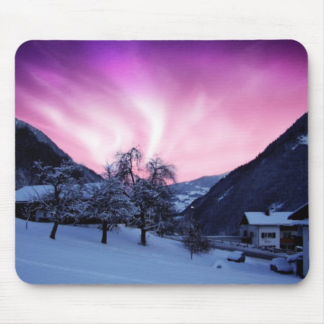 ALASKA - AURORA BOREALIS MOUSE PAD (Front)