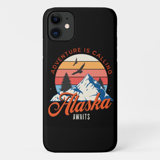 Alaska Awaits! Case-Mate iPhone Case (Back)