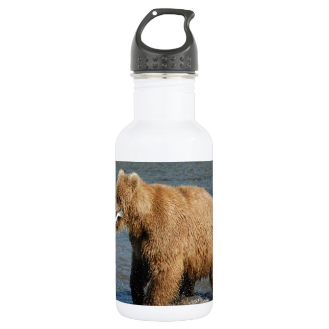 Alaska Bear 532 Ml Water Bottle (Front)
