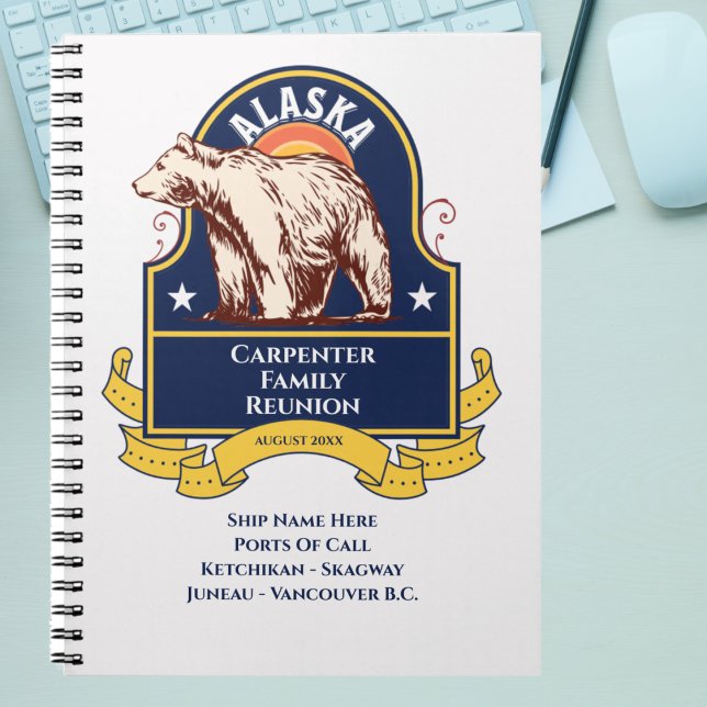 Alaska Bear Family Reunion Cruise Notebook (Creator Uploaded)