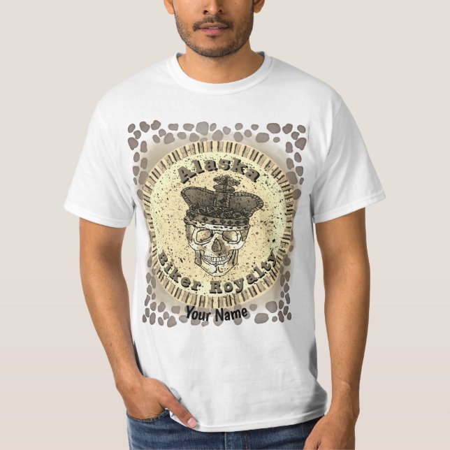 Alaska Biker  T-Shirt (Front)