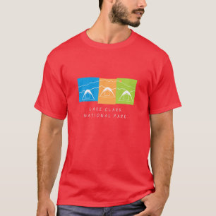 Alaska Camping Hiking Fishing USA Nature Lover Sou T-Shirt