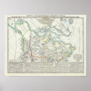 Alaska, Canada, Greenland Poster