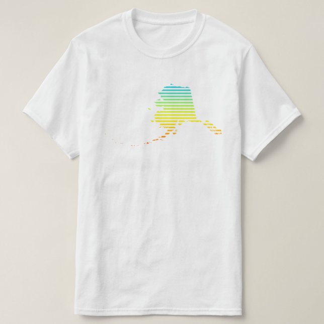 alaska chill fade T-Shirt (Design Front)
