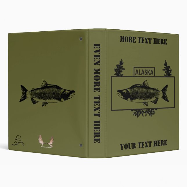 Alaska Combat Fisherman Badge Binder (Background)