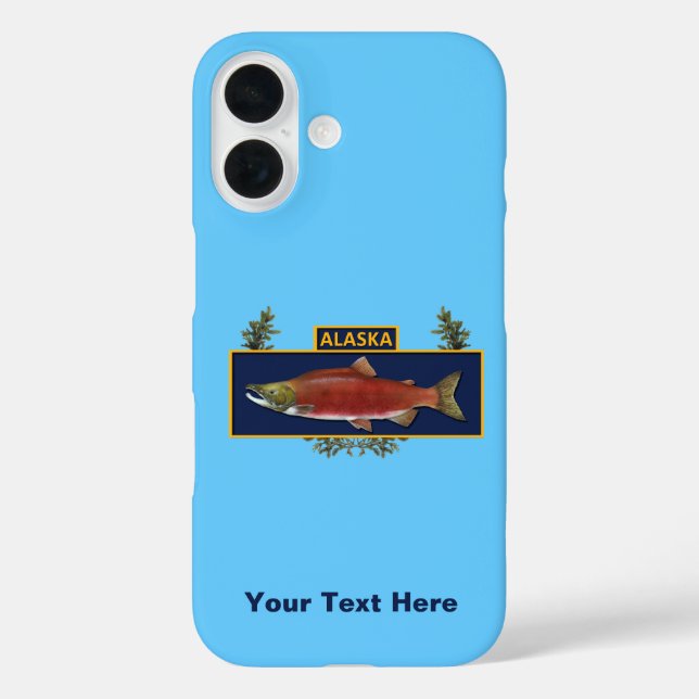 Alaska Combat Fisherman Badge Case-Mate iPhone Case (Back)
