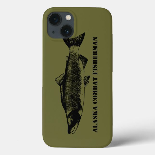 Alaska Combat Fisherman Case-Mate iPhone Case (Back)