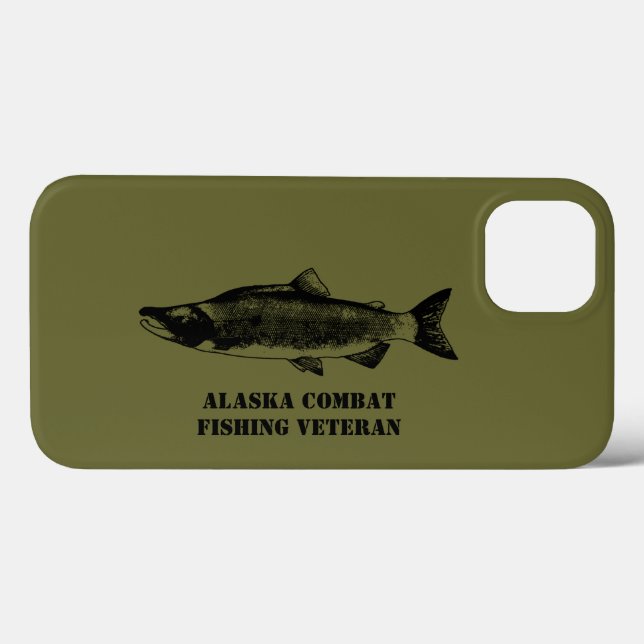 Alaska Combat Fishing Veteran Case-Mate iPhone Cas Case (Back (Horizontal))