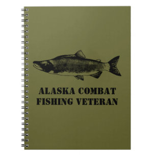 Alaska Combat Fishing Veteran Notebook
