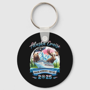 Alaska Cruise 2025 Making Memories Together Group Keychain
