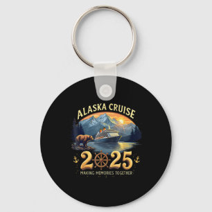 Alaska Cruise 2025 Matching Family And Group Adven Keychain