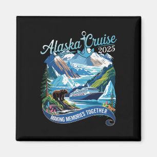 Alaska Cruise 2025 Matching Family Friends And Gro Magnet