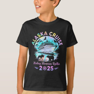 Alaska Cruise 2025 Matching Family Friends Group A T-Shirt