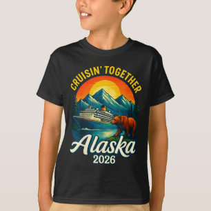 Alaska Cruise 2026 Cruisin Together Matching Famil T-Shirt