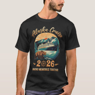 Alaska Cruise 2026 Family Adventure Matching Famil T-Shirt