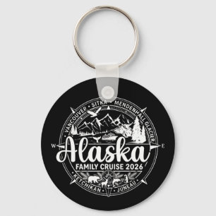 Alaska Cruise 2026 Family Alaskan Vacation Keychain