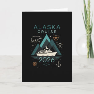 Alaska Cruise 2026 - Family Vacation Trip Card