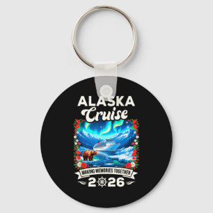 Alaska cruise 2026 matching family and friends keychain