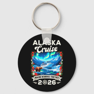Alaska Cruise 2026 Matching Family and Friends Keychain