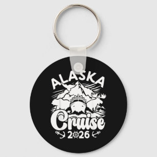 Alaska Cruise 2026 Matching Family Friends Group Keychain