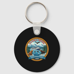 Alaska Cruise 2026 Matching Friends And Family Gro Keychain